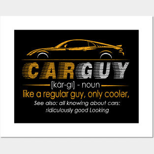 Funny T-shirt Gift Car Guy Definition Posters and Art